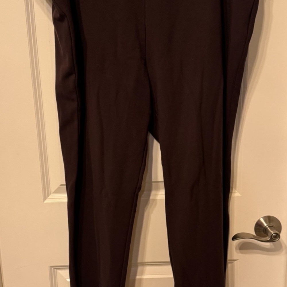 Deep chocolate brown leggings